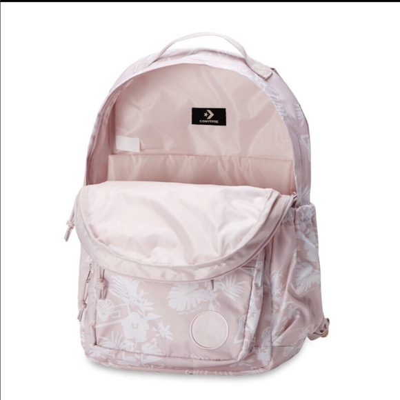 NWT Converse Go Backpack Barely Rose W AUTHENTIC - Picture 6 of 8